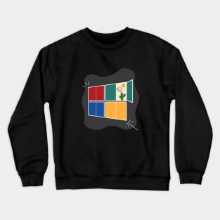 WINDOW'S open Crewneck Sweatshirt